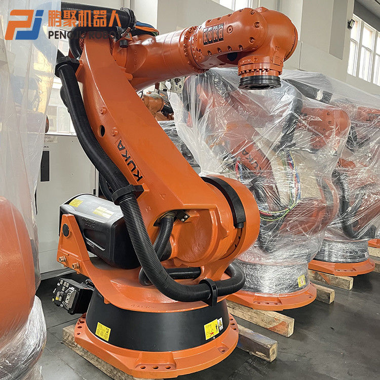 6 Assi controllati Robot di palletizzazione KR210 con protocollo di comunicazione Ethernet/IP Robot KUKA utilizzato