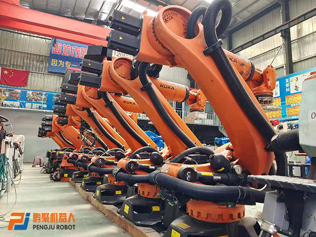 Proprietario di 210 kg di carico utile braccio robotico AC380V alimentazione Kr210 Modello di trivellazione 3D Laser Vision Laser di taglio in fibra di vetro