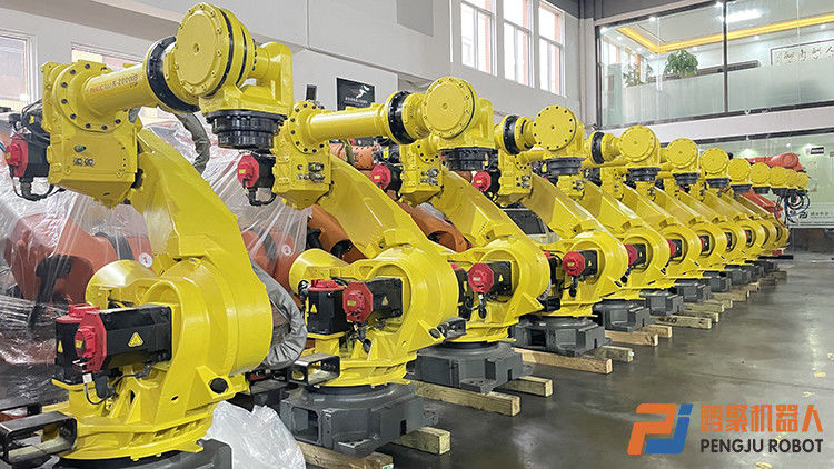 Fanuc R-2000iB-210F Pressa di saldatura a punto tendendo palletizzazione carico e scarico robot lavorazione