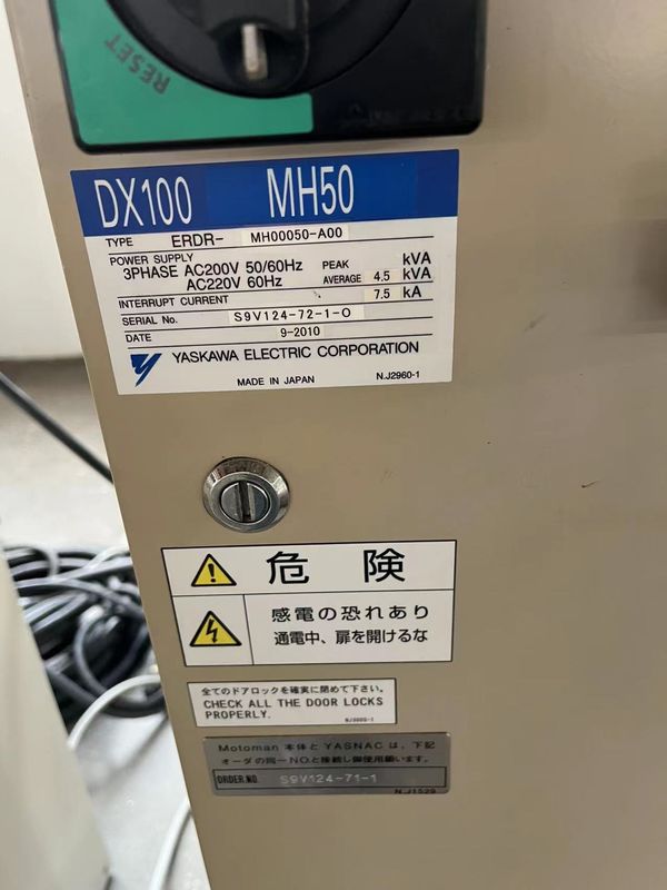 MH50 Robot usati YASKAWA ±0,07 mm Ripetibilità per la rimozione e il taglio di materiali