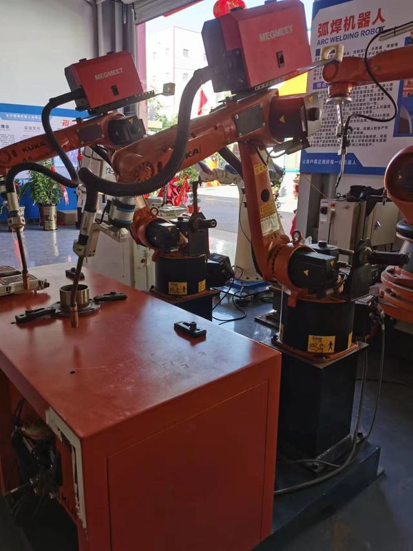 KUKA KR5 R1400 KRC4 Manipolazione delle parti, Misurazione, Assemblaggio delle parti, Colla - Collegamento adesivo, Saldatura ad arco