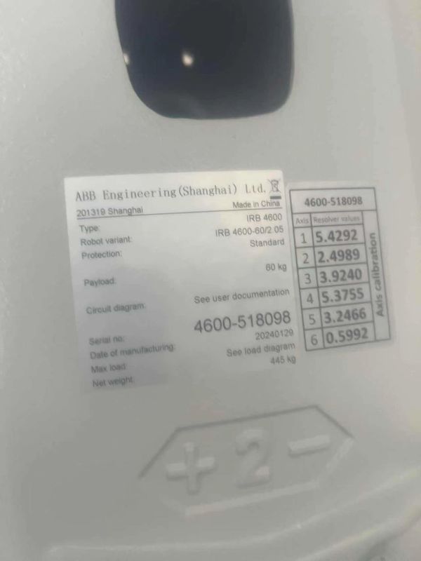 Nuovo ABB IRB6700 M2004 200/2.60 Pressatura, pallettizzazione, carico di parti, lavorazione, movimentazione di parti, misurazione,