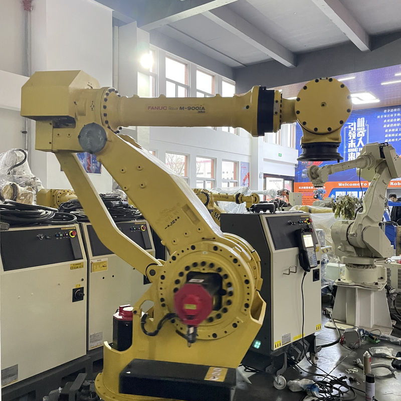 Robot industriale 6 assi Fanuc M-900iA/350 Robot di saldatura carico utile 350kg 2655mm di portata per la manipolazione, il lucidamento, l'assemblaggio e l'incollaggio