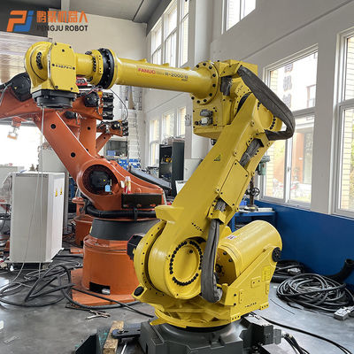 Robot industriali 2000iB/165F della seconda mano FANUC che trasportano trattando il braccio del robot della saldatura a punti