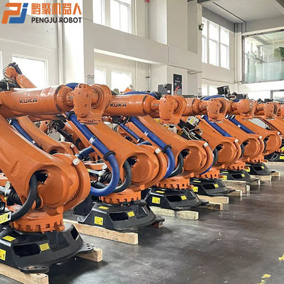 KUKA KR210 Prime 210kg Soluzione di palletizzazione del carico utile Kuka Programmazione Robot di palletizzazione con 2700 mm di portata Robot di saldatura a punti di manipolazione