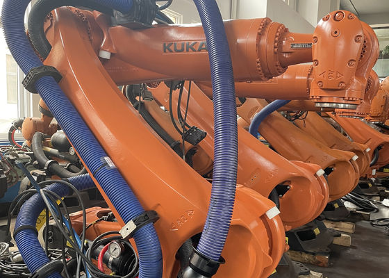 IP 65 Sicurezza KR210 Robot di palettizzazione La soluzione perfetta per le esigenze di acquisto e profitto imballaggio! KUKA KR210 con 2700mm Ultra - lunga portata, pienamente adattabile alle applicazioni industriali