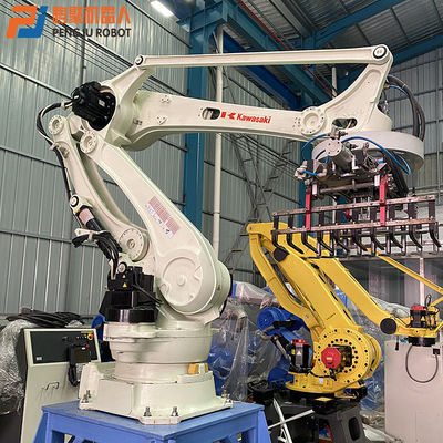 CP180L Robot multifunzionale di palletizzazione Robot Kawasaki usato con carico di 180 kg