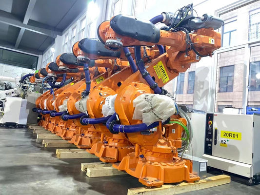 IRB6640 ha utilizzato il robot di ABB per il maneggio del materiale caricando e scaricando